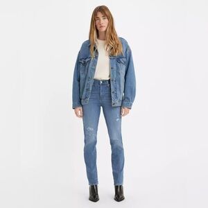NWT LEVIS 724 HIGH RISE SLIM STRAIGHT WOMEN'S JEANS
